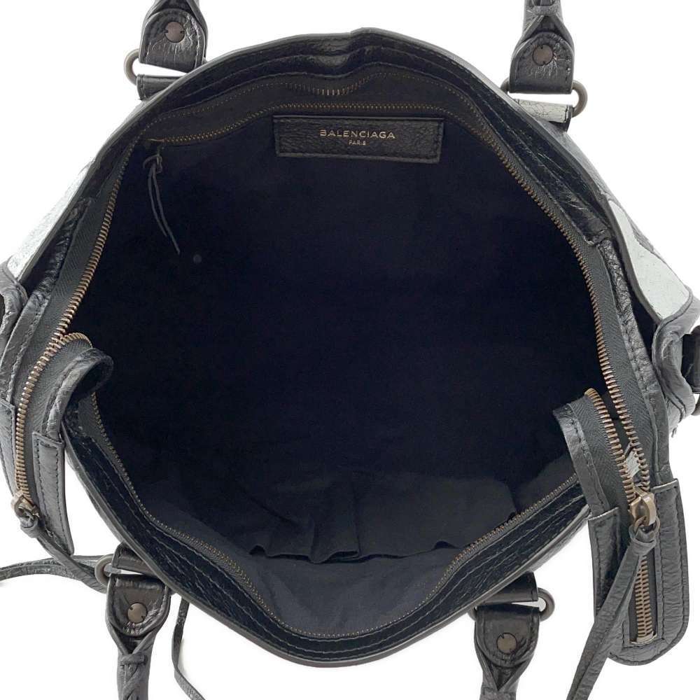 Balenciaga City Graffiti The Black Bag Shoulder View 6